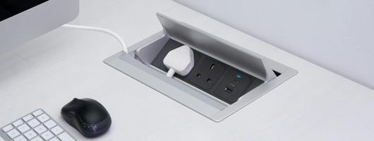 Built-in Desk Power