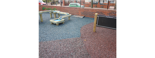 Bonded Rubber Mulch Safety Surfacing