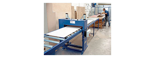 Automated panel press