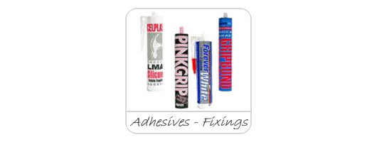 Adhesives & Fixings from Celplas PVC Ltd