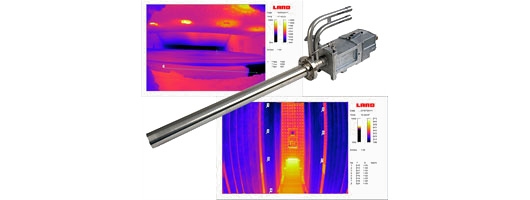 NIR Borescope Thermal Profile Inside a Boiler or Furnace, Land Instruments International Ltd