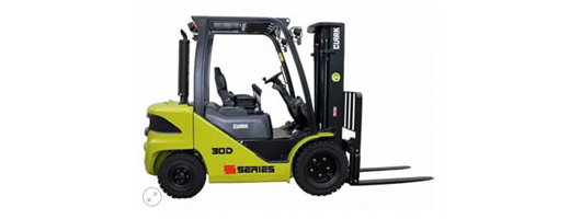 Clark Forklift with diesel or LPG drive S20-35