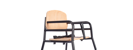 Juno Bambino Highchair Black