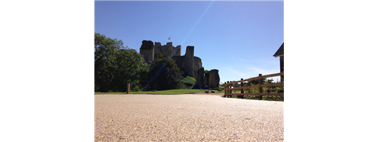 Conisbrough Castle Resin Bound Surfacing