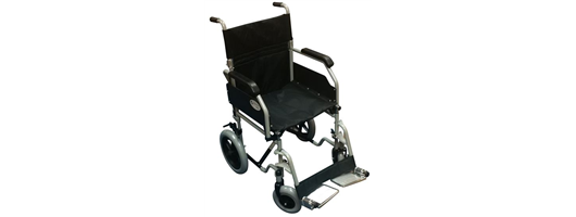 VEGA Steel Transit Wheelchair with Folding Back Rest