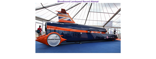 Past Projects - Bloodhound Landspeed Record Attempt