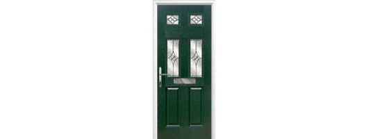 2 Panel 4 Square Timber Solid Core Doors