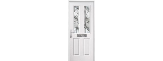 2 Panel 2 Square Timber Solid Core Doors