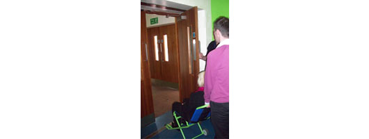 2 Wheel Patient Transit Chair from Evacusafe UK Ltd