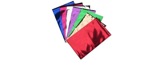Metallic Coloured Foil Mailing Bags