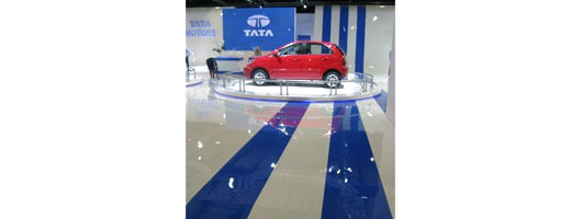 Harlequin Hi Shine for TATA car launch