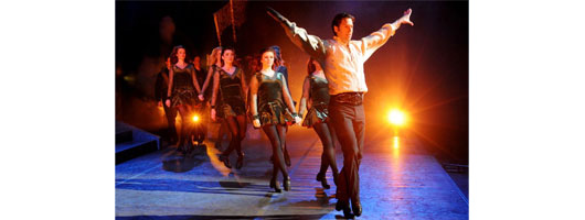 Riverdance uses Harlequin Cascade for touring