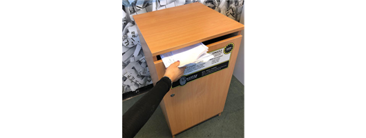 GDPR Compliant & Paper Securely Stored