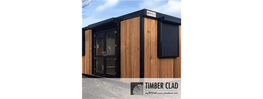 Timber Clad Range of Cabins 