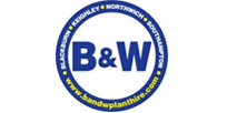 B & W Plant Hire & Sales Logo