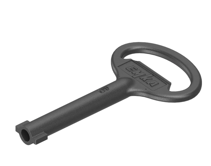 Key for Insert Double Bit 5, Zinc Die Black Powder-Coated; 1004-06