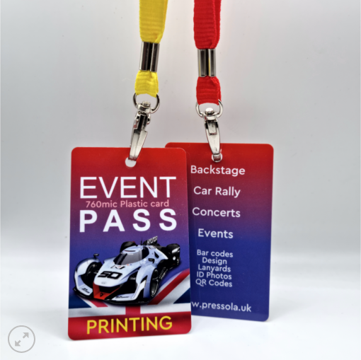 Event Pass Printing