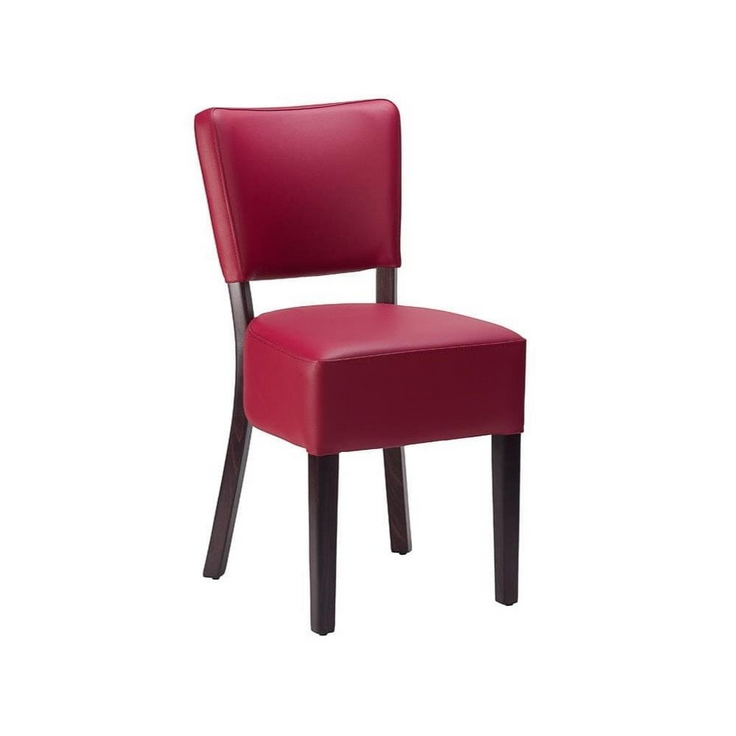 Alto Faux Leather Side Chair - Wenge