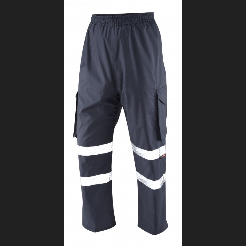 LEO Appledore Ecoviz 4K Cargo Overtrouser Navy