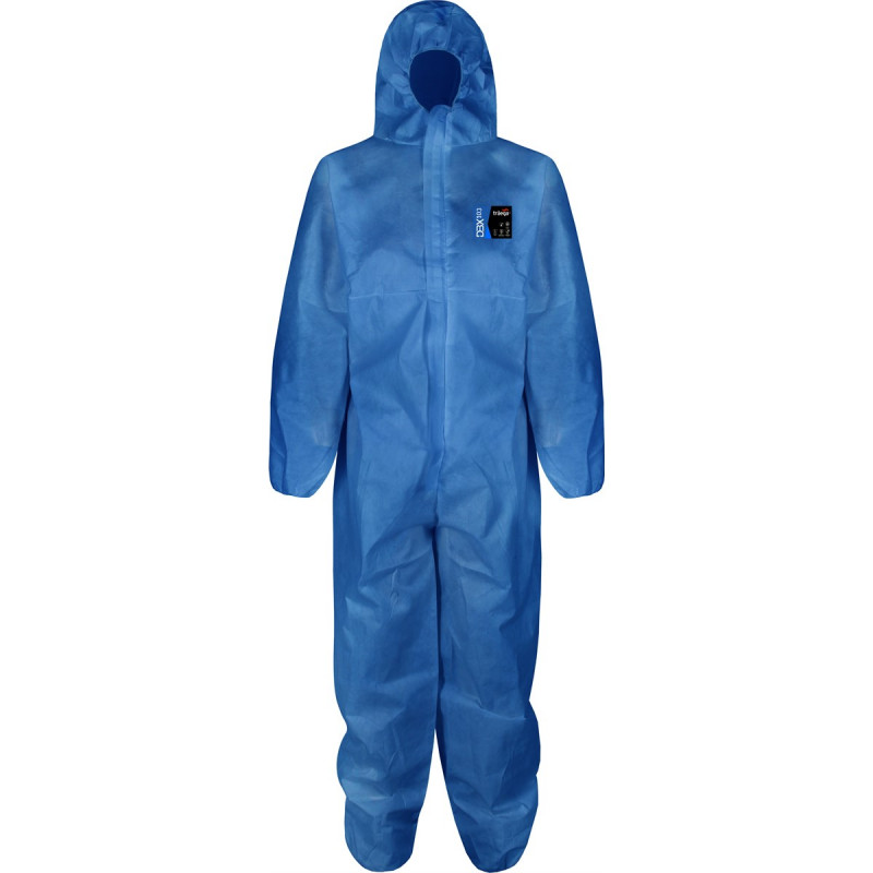 DBX103 Type 5/6 Base Coverall Blue - SMS with Anti-Static Properties