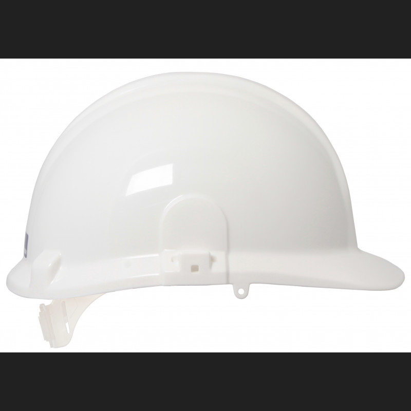 CENTURION 1125 Full Peak White Slip Ratchet Non Vented Combi Helmet