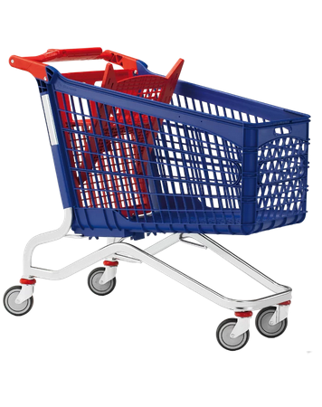 220L Anti-Theft Trolley