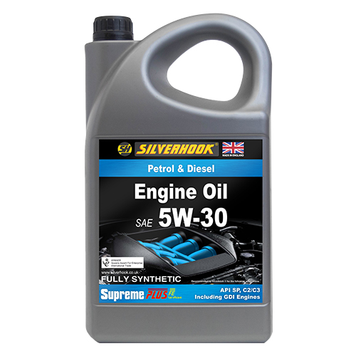 5W-30 Engine Oil Fully Synthetic API: SP C2/C3 5 Litre