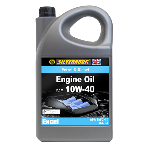 10W-40 Engine Oil API: SM/CH-4 5 Litre