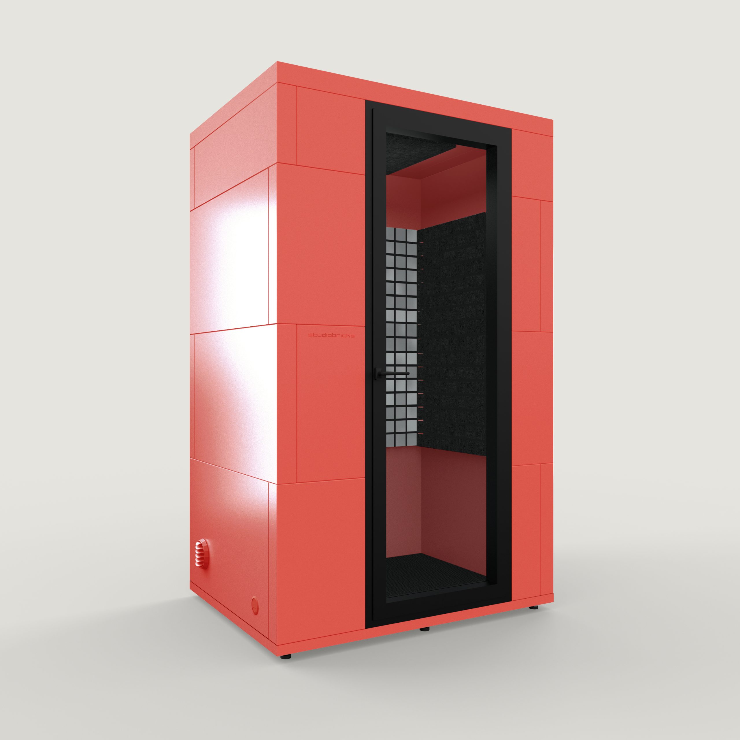 One - compact sound isolation booth