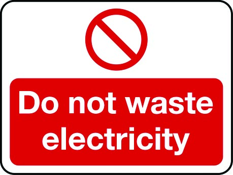 Energy Conservation / Recycling Signs