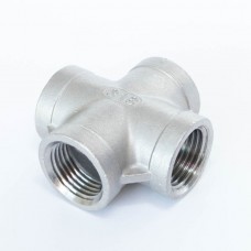 BSP Fittings Equal Cross 316 to ISO 4144