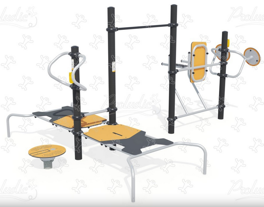 ACTI’Fit - A Compact Fun-Sports Station for Everyone