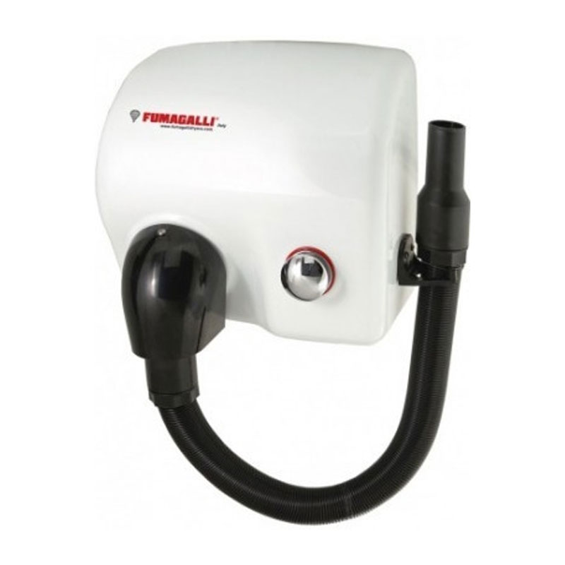 Fumagalli MG88HT Commercial Hair Dryer - Wall mounted - Hose - White