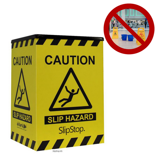 SlipStop 65 Kit – Wet Floor Sign & Leak Collection