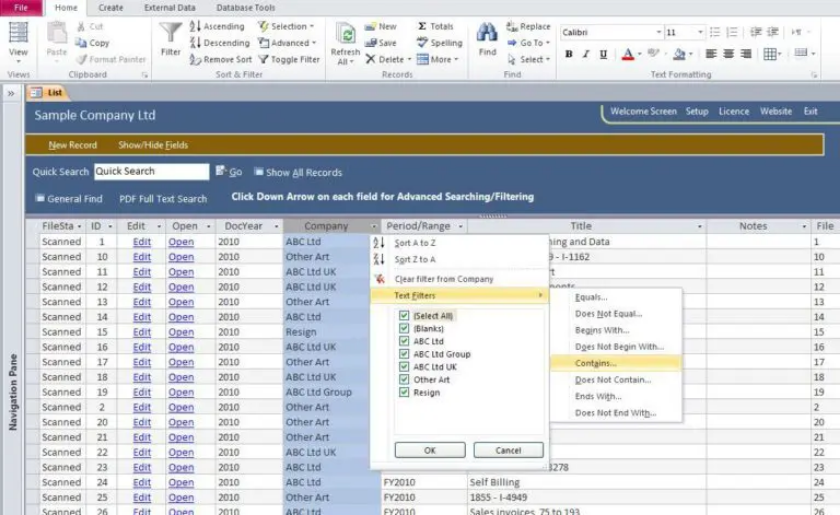 File Store Document Management