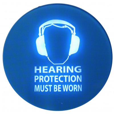 Pulsar SafeEar Noise Activated Warning Sign