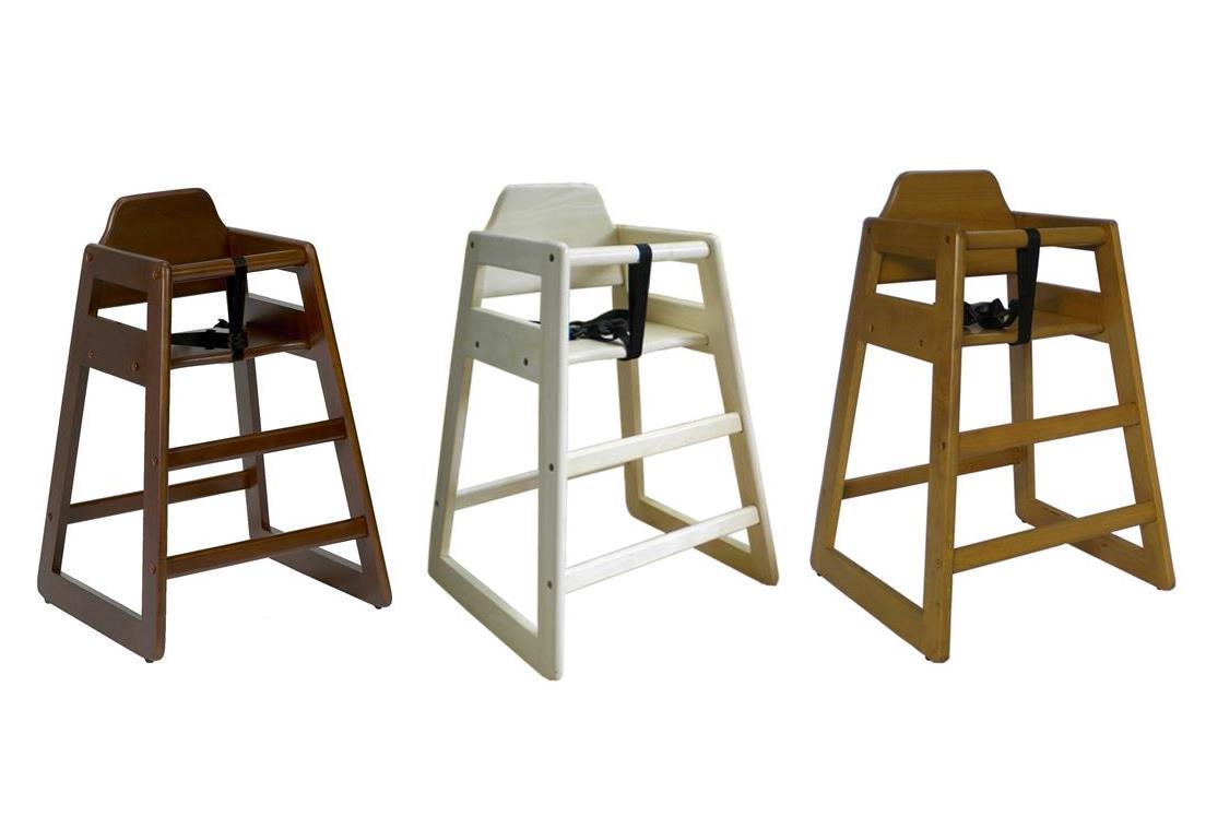Nino High Chair - Wood Finishes