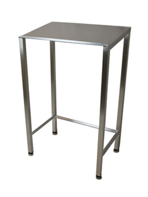 Stainless Steel Lectern with Rear Rail