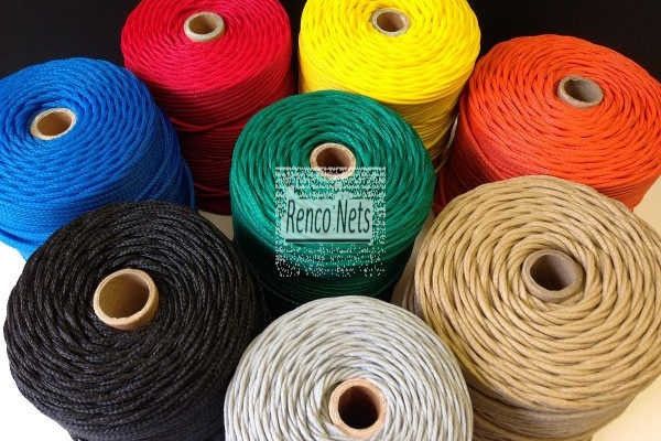 Braided Polyethylene Netting - 30mm Square Mesh 3mm - Renco Nets Ltd
