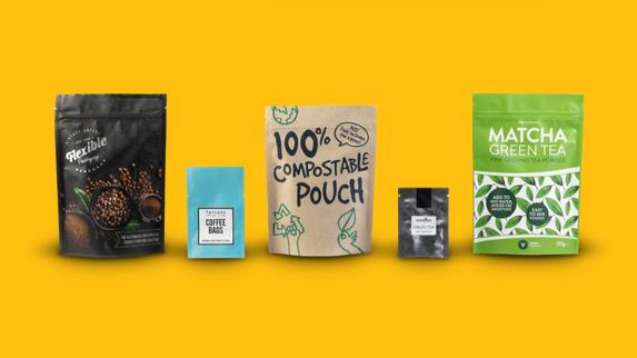 Digitally Printed Coffee & Tea Pouches