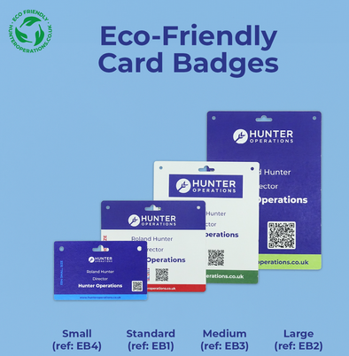 Eco-Friendly Card Badges