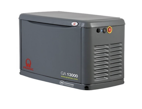 Pramac GA13000 13KVA/13KW LPG OR GAS Home Backup Generator