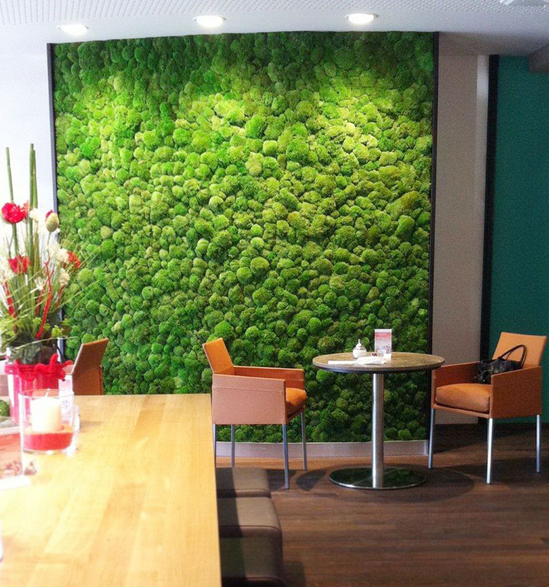 Office Moss Walls UK  Interior Moss Walls for Businesses