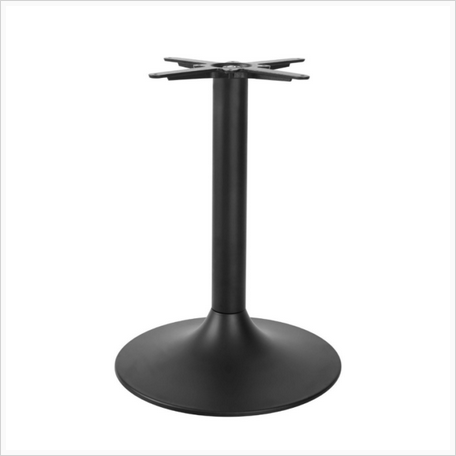 Trumpet Medium – Dining Table Base (EPC Black)