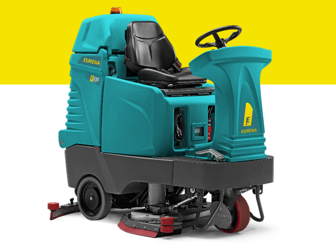 Medium Size Ride On Scrubber Dryer (E85) 