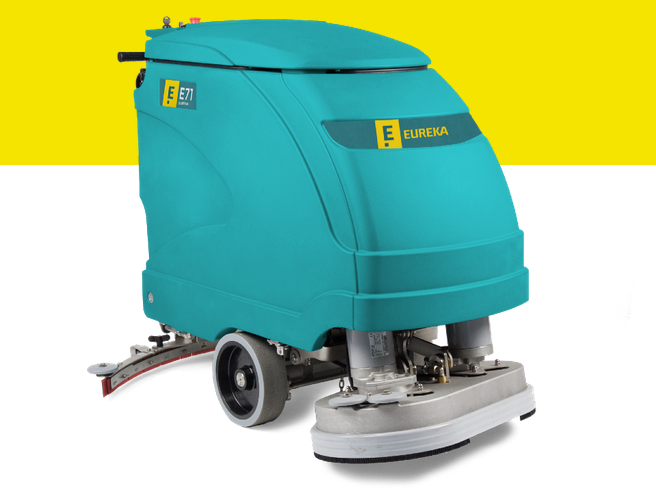 Medium Walk Behind Scrubber Dryer (E71) 