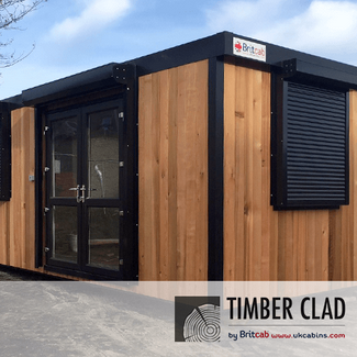 Timber Clad Range of Cabins