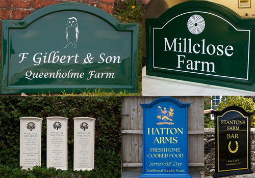 Fibreglass Business Signs