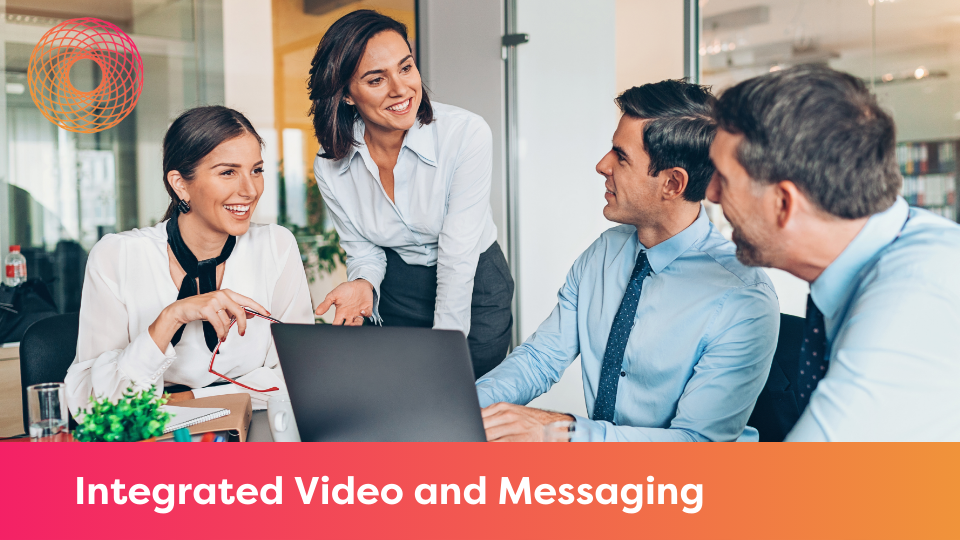 Integrated Video and Messaging