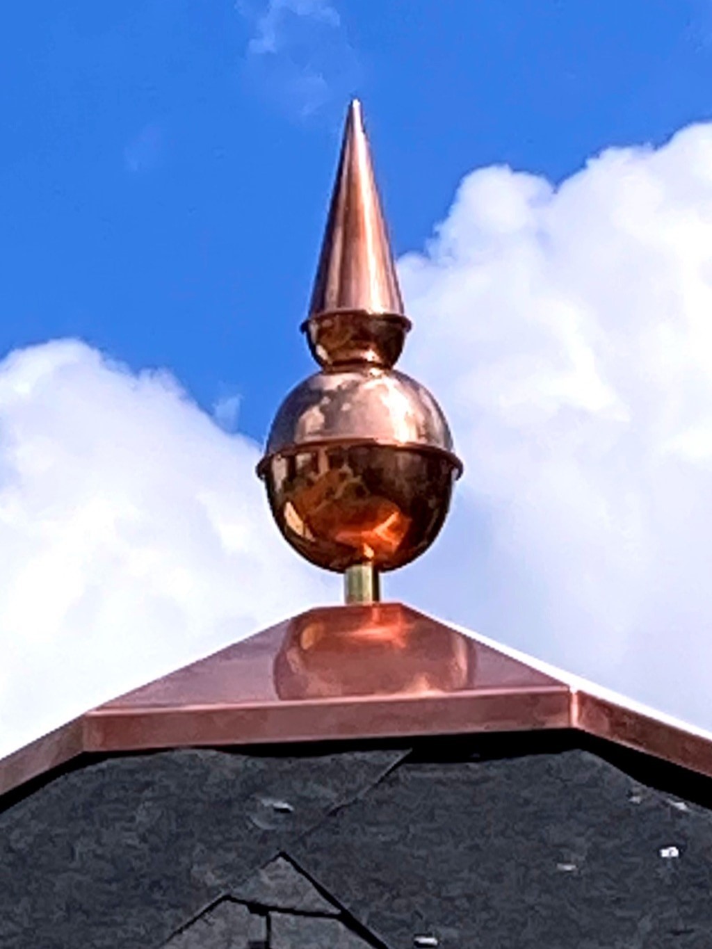 Copper Finials